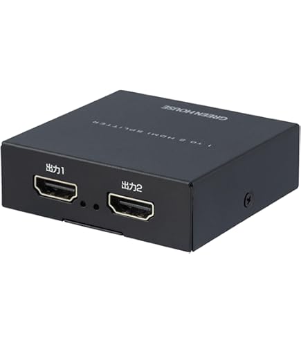 Amazon | グリーンハウス(Green House) HDMIスプリッター HDMI分配器